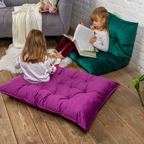Floor Pillow Chair Cushion For Kids Reading Nook Floor Cushion For