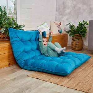 Cozy Custom Floor Cushion, Floor Pillow, Velvet Seat Cushion, Floor Couch, Floor Sofa, Reading Nook Cushion, Tufted Pillow, French Cushion image 3