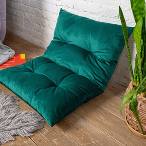 Reading nook floor cushion for kids, water repellent seat cushion, floor pillow, floor sofa, japanese floor futon, daybed cushion image 9