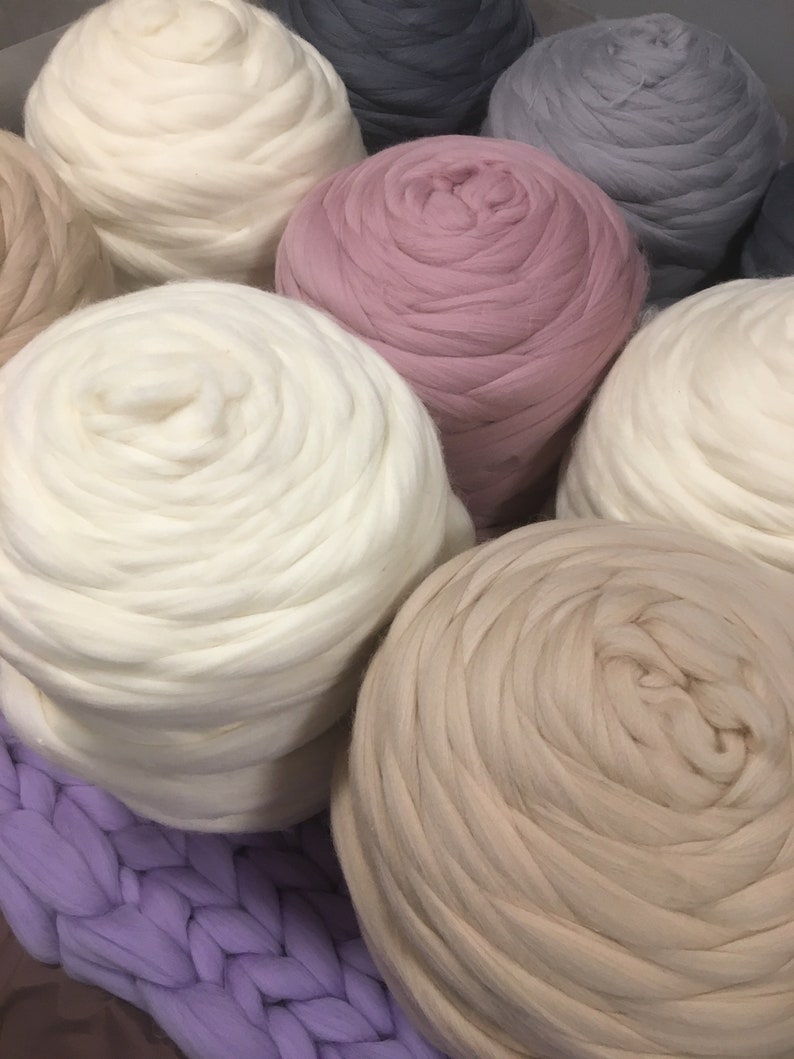 Chunky yarn Chunky blanket yarn Super chunky yarn Arm Etsy