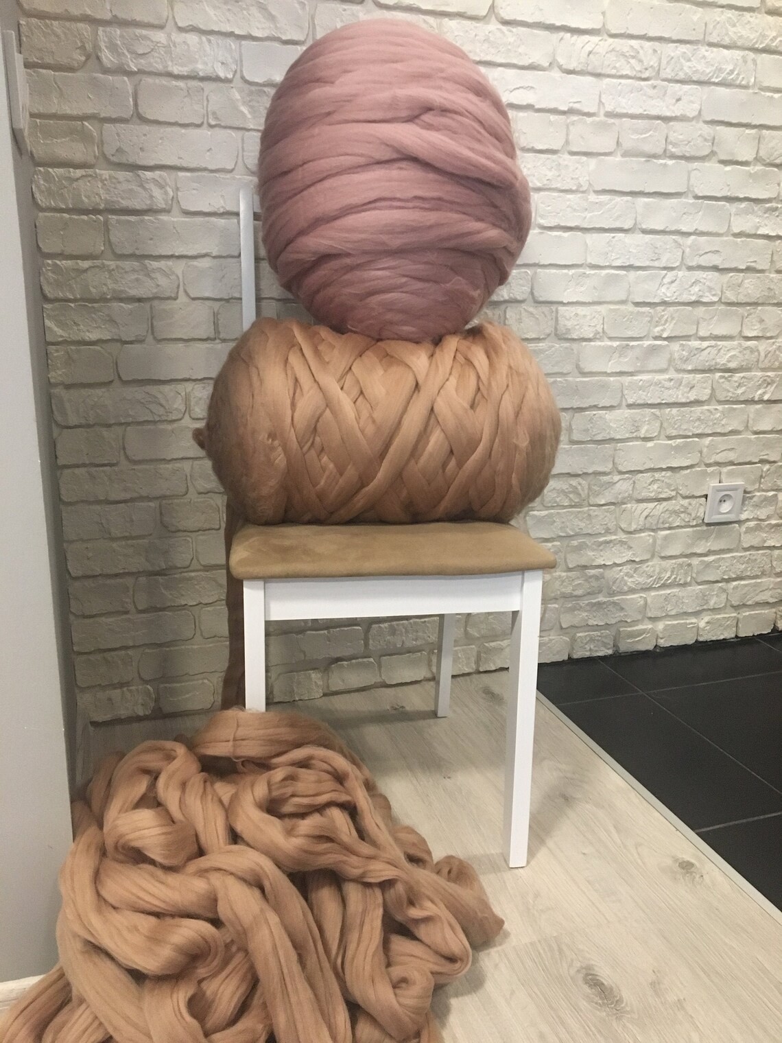 Chunky yarn sale giant yarn chunky merino wool yarn giant Etsy