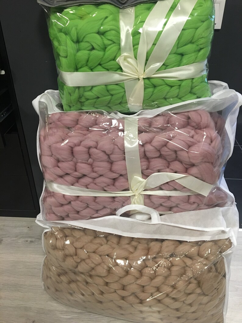 1DAY SALE Chunky Knit Blanket Arm Knit Blanket Gift for Etsy