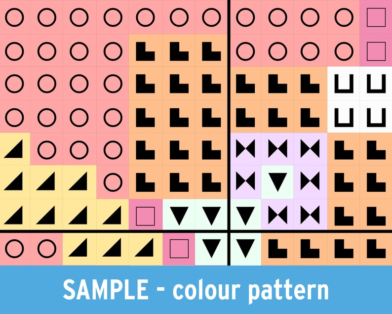 Mandala Autumn/Fall cross stitch pattern instant download PDF image 5