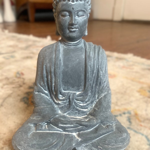 Small Composite Concrete Buddha Statue