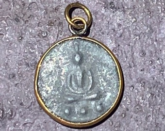 1” Round Cast Goddess Charm