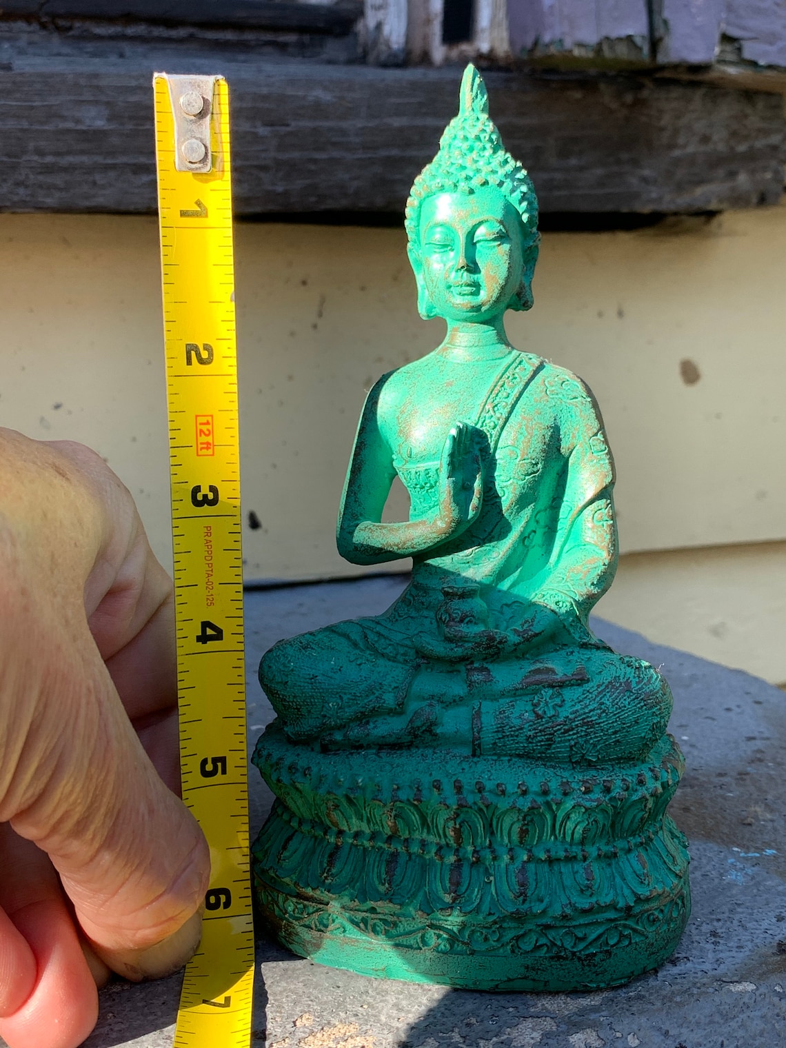 Buy Small Green Buddha Statue Online in India Etsy