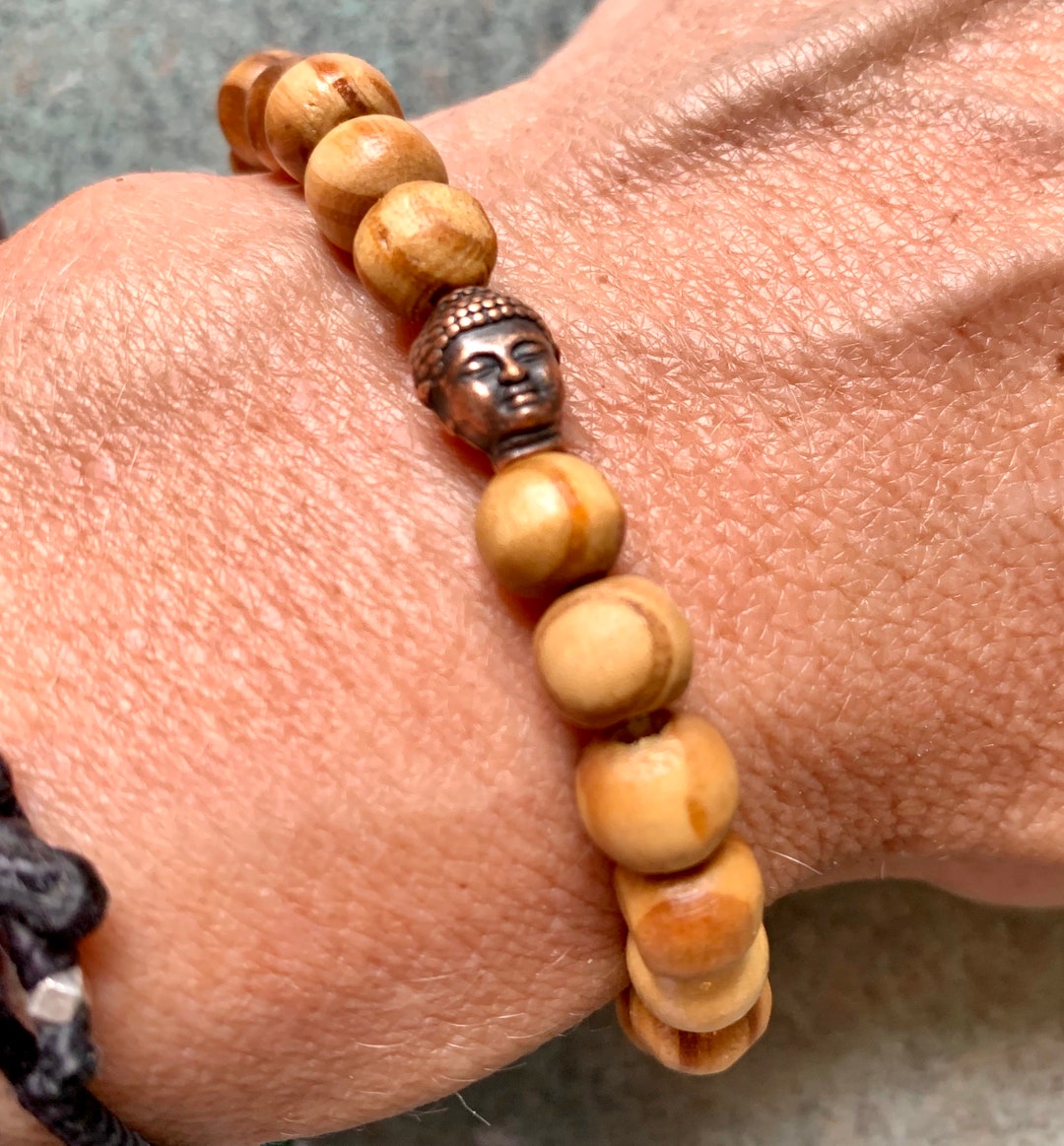 Buddha Prayer Bead Bracelet Etsy