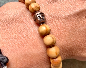 Buddha Prayer Bead Bracelet