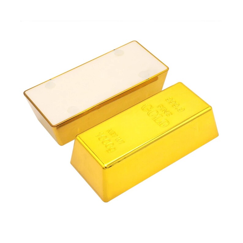 Fake Gold Bar Artificial Hollow Gold Bullion Prop for Video Etsy