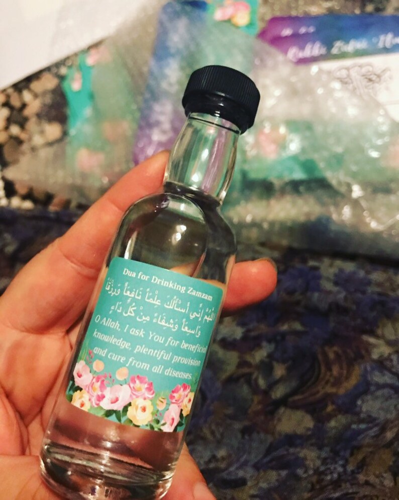 Zamzam Mini Gift Bottles Etsy UK