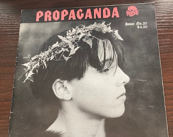 Propaganda Magazine #20 -bauhaus -nick Cave -christian Death- NIN