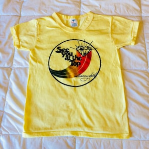 Vintage - Sammy Hall - See You At The Top 1985 - T Shirt - Size Youth L
