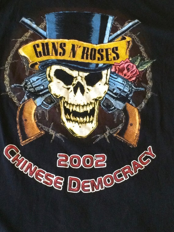 Vintage Guns N Roses 2002 Chinese Democracy World… Gem
