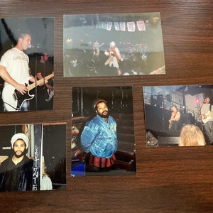 Vintage Punk Bad Brains / eingefaßt 1995 NYC- - Fear - Meat Men - Jugendbrigade - Seltene Bilder x5