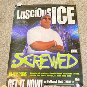 Vintage -  2000 Screwed Luscious Ice -Lil Keke- H Town - Mc Breed -Chopped