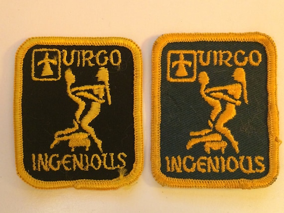 Vintage -Patch- VIRGO/INGENIOUS 1970's