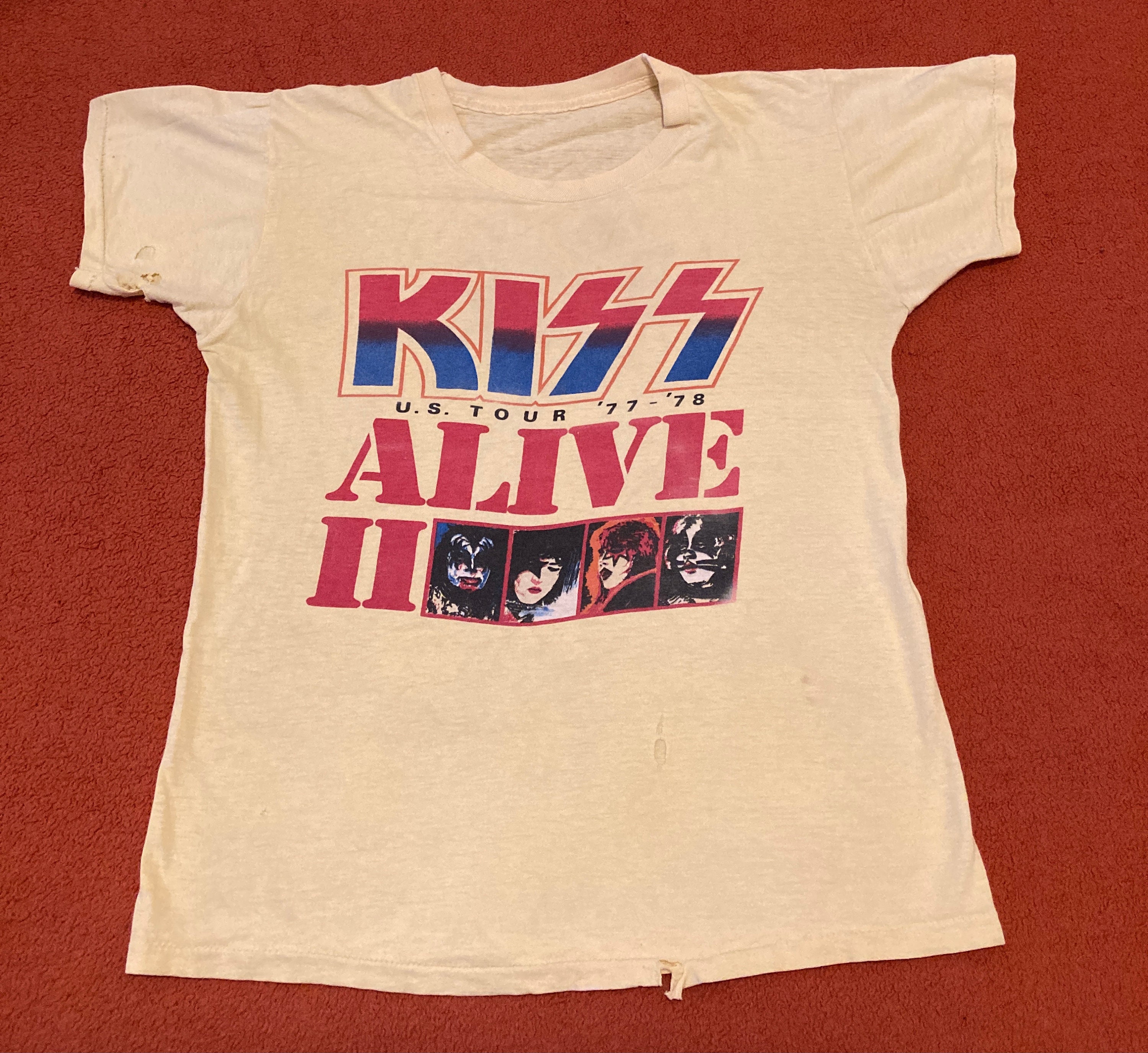 kiss alive 2 shirt