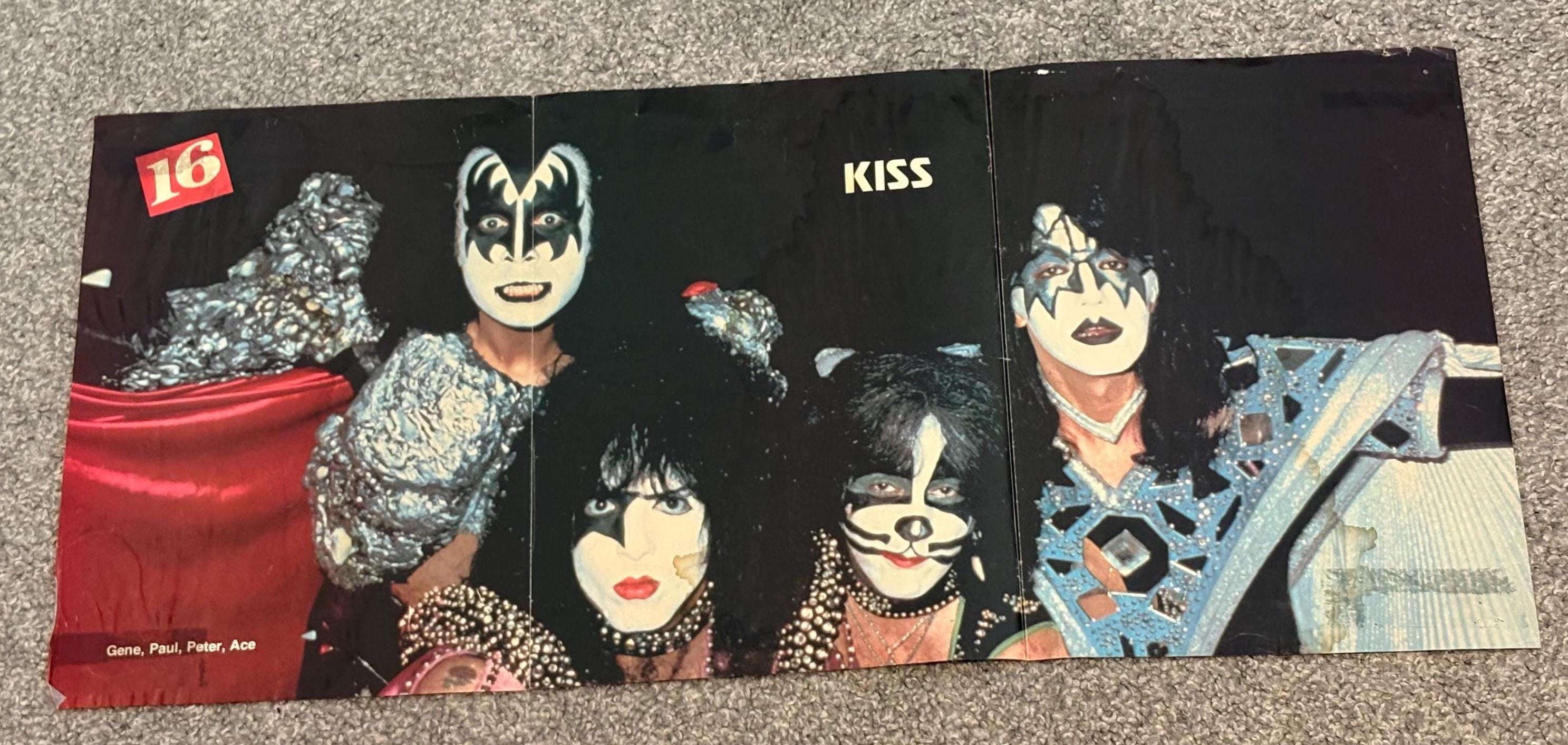 激レア!1979 DYNASTY KISS ALL4 ポスターセット♪ Kiss - Dynasty