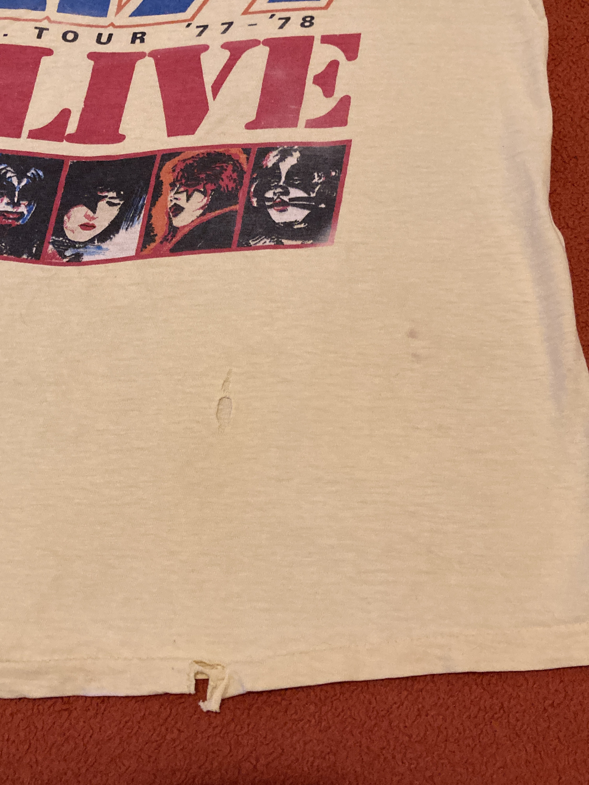 kiss alive 2 shirt