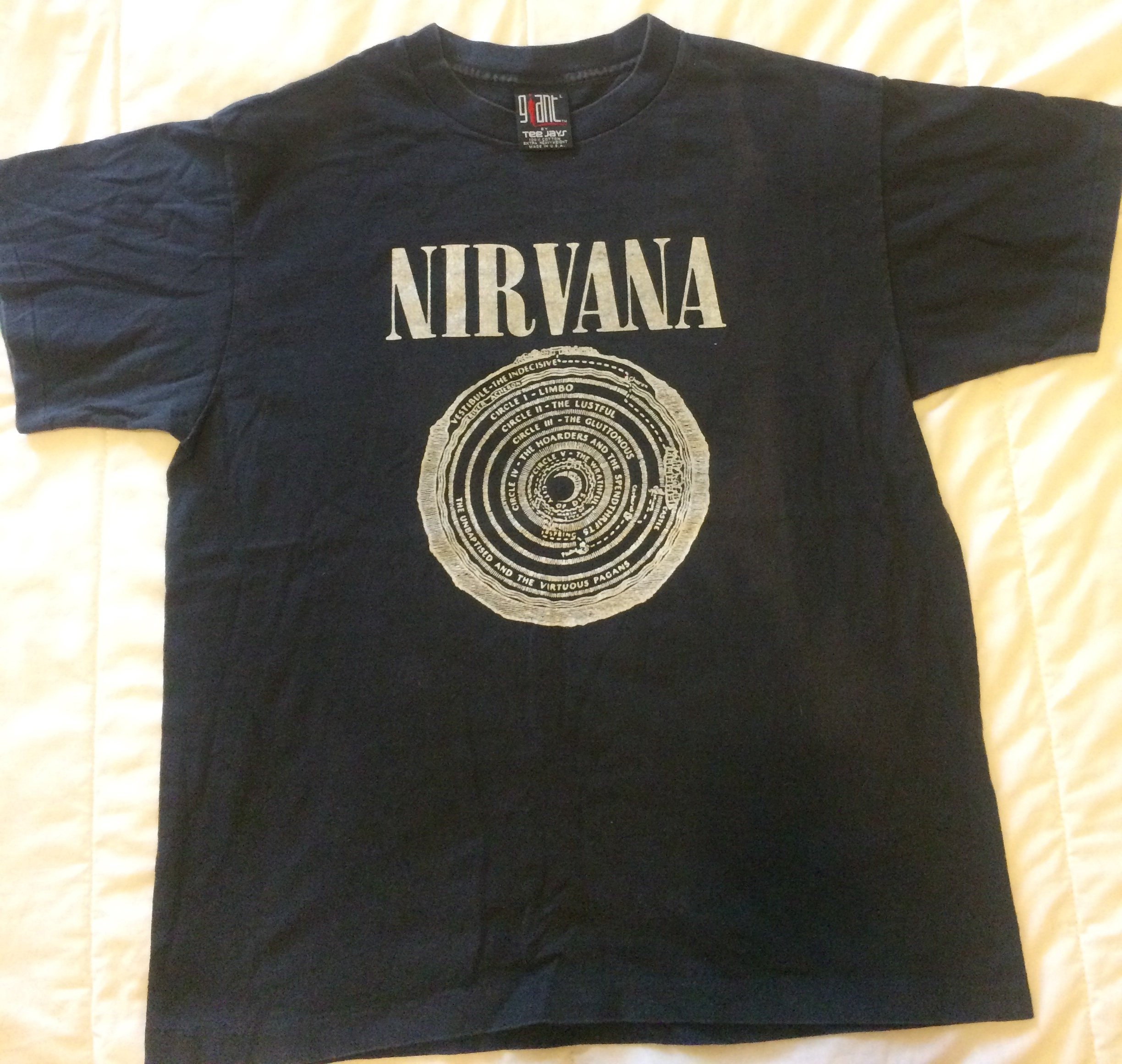 Vintage Nirvana T-shirt 1992 Giant 