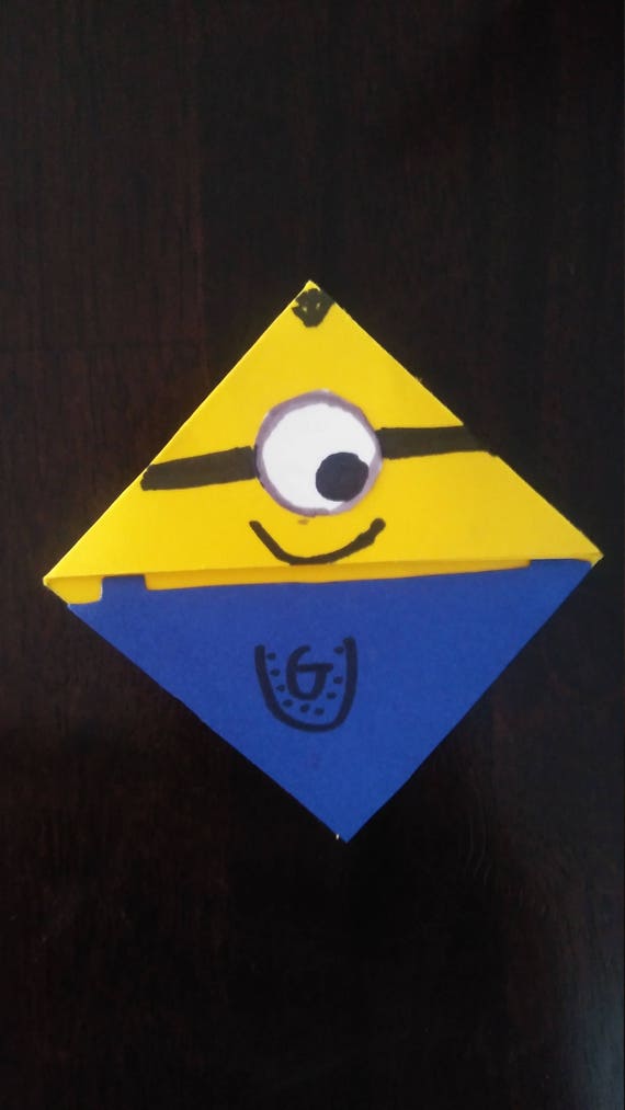Minion Bookmark Handmade By Kids Mother S Day Gift