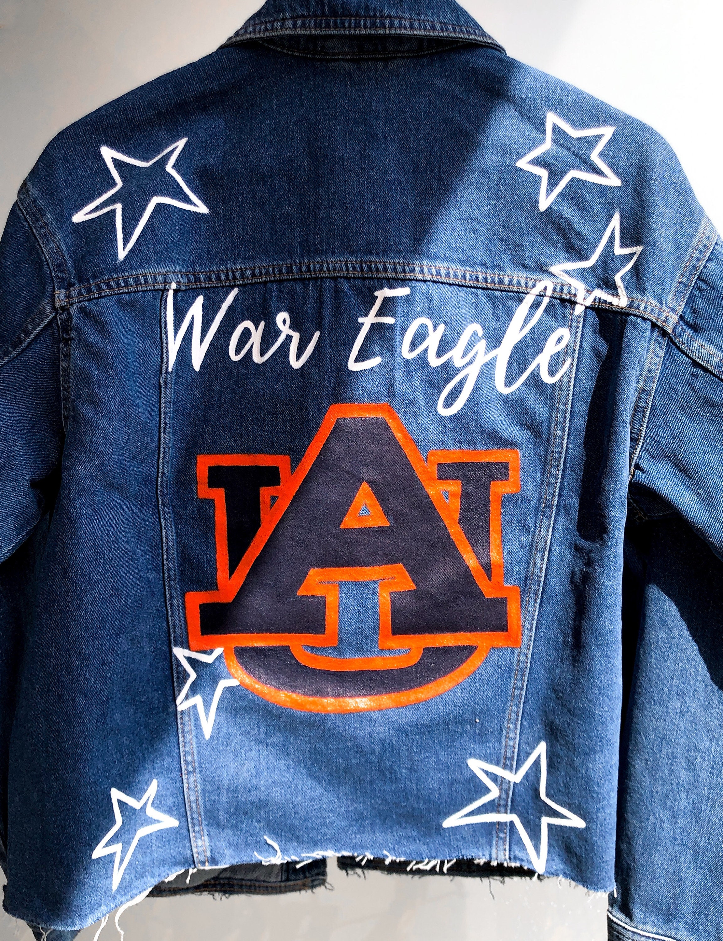 Custom University Denim Jacket Custom 