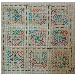 MOTIF MADNESS 2 Patrón / Gráfico de punto de cruz contado - hacer uno o dos motivos o hacerlos todos - diseño de bordado moderno / geométrico