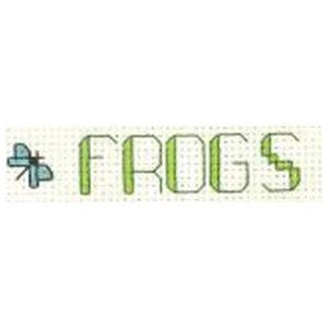 FROG Counted Cross Stitch Pattern / Chart Who Let the Frogs Out STITCHER'S LAMENT Cross Stitch Saying / Motto embroidery design image 6