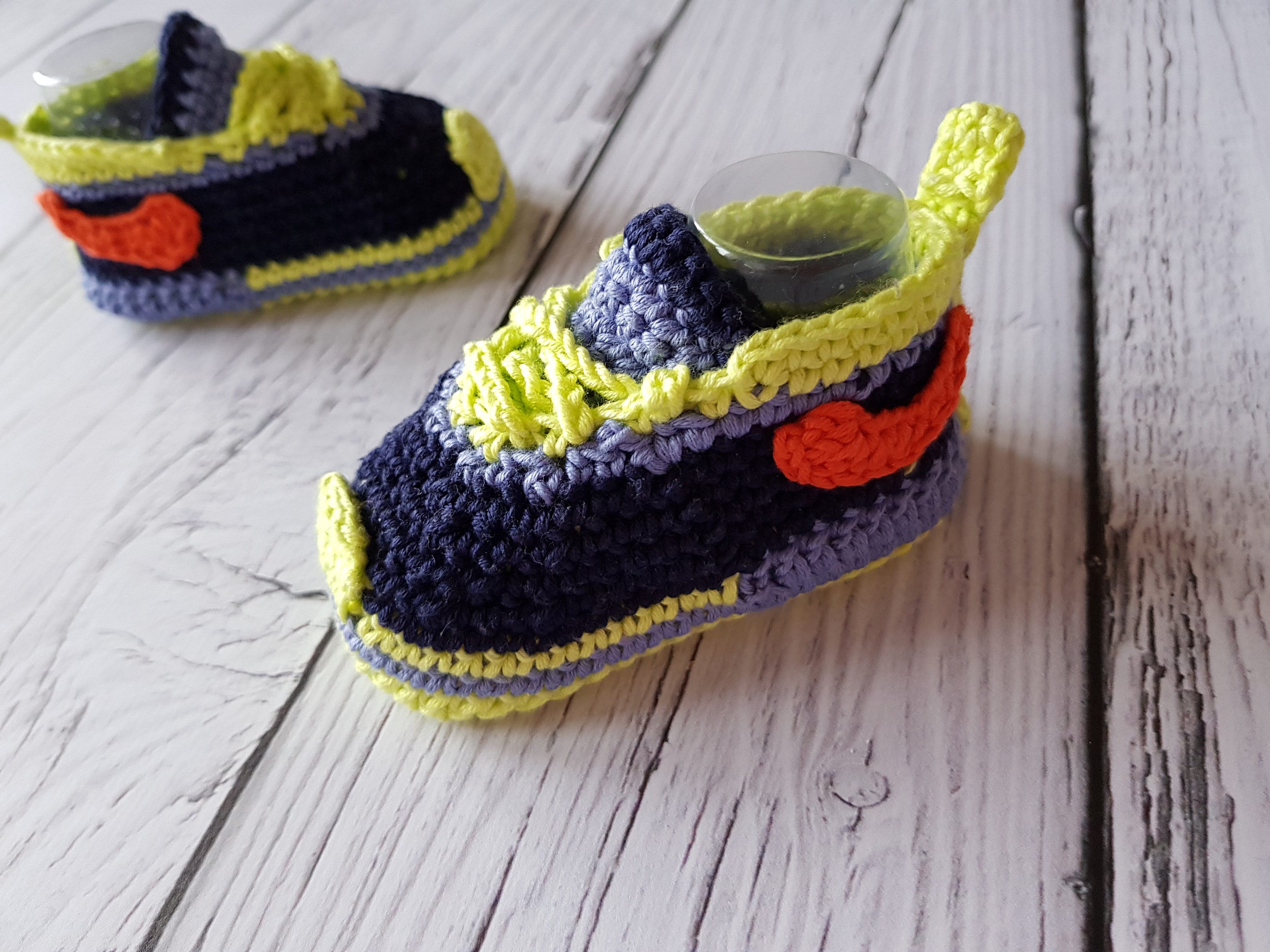 Crochet PATTERN Nike baby sneakers crochet sneakers baby Etsy
