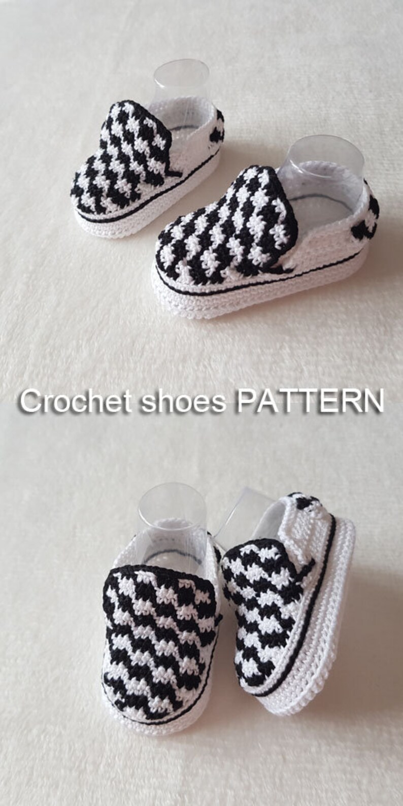 Crochet sneakers PATTERN baby sneakers baby slippers baby Etsy