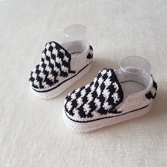 Crochet Sneakers Baby Sneakers Baby Slippers Baby Etsy