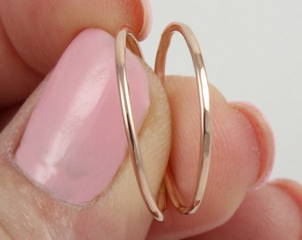Super thin gold ring | Rose gold ring | Ultra thin ring | Thin rose gold ring | Dainty gold ring | Minimal gold ring | Gold stacking ring