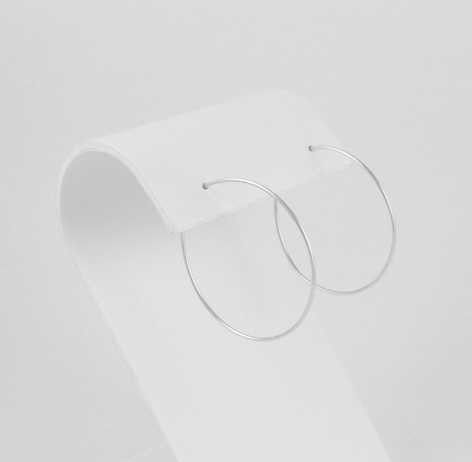 14K Gold Hoops Rose Gold Hoops Sterling Silver Hoops Etsy Canada