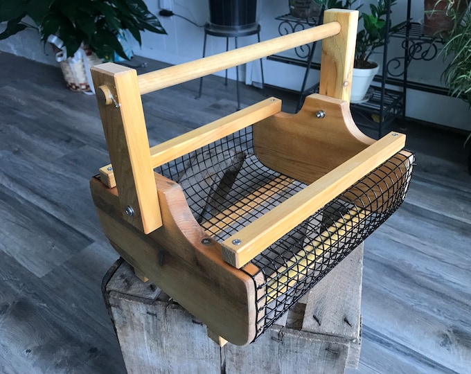 Small Light Weight Cedar Garden Basket