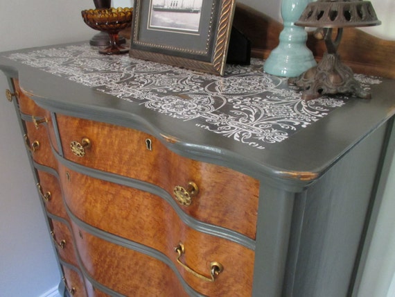 Display Sample Not For Sale Birdseye Maple Antique Dresser Etsy