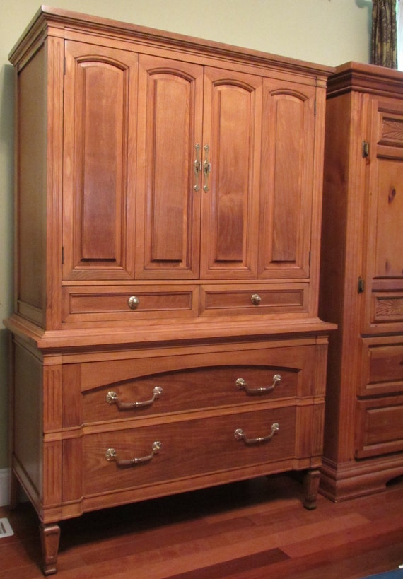 Display Sample Not For Sale Thomasville 1960s Armoire Etsy