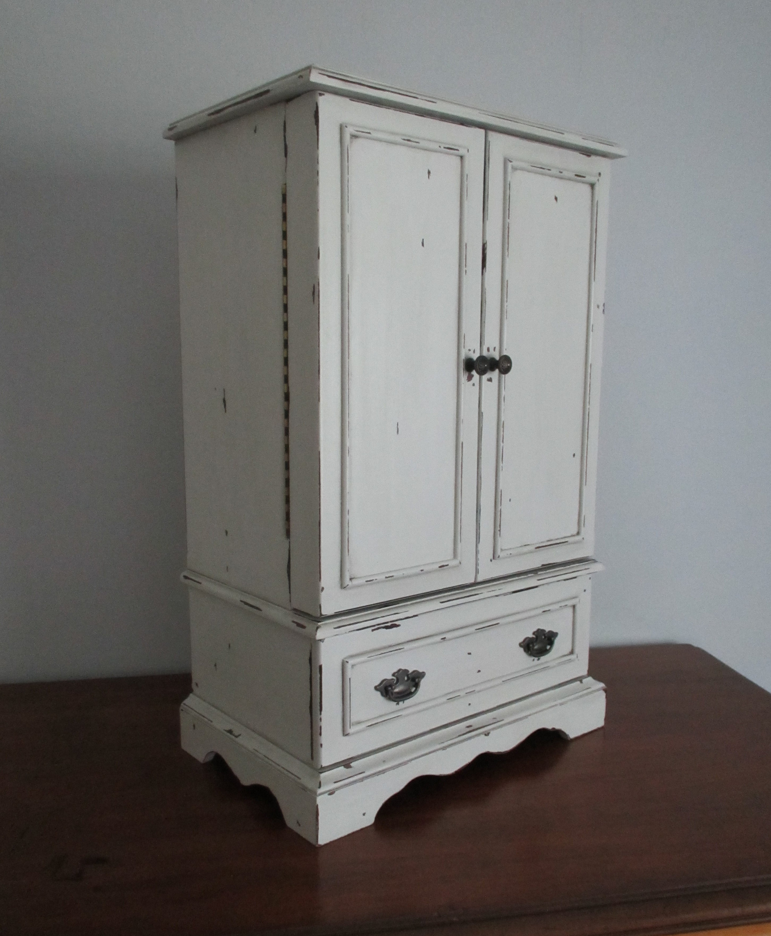 Vintage Bombay Co. Jewelry Box Armoire Organizer Chest Etsy