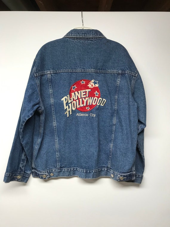 planet hollywood denim jacket