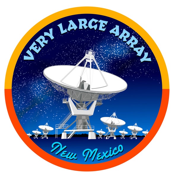 Very Large Array New Mexico Sticker