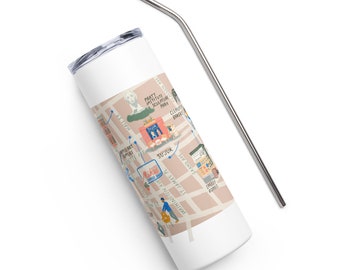 Brooklyn Map Tumbler