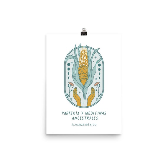 Fundraiser Print for Midwives at the Border (Justicia en Salud) in Tijuana