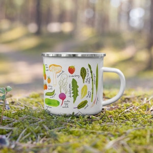 Field and Forage Enamel Mug