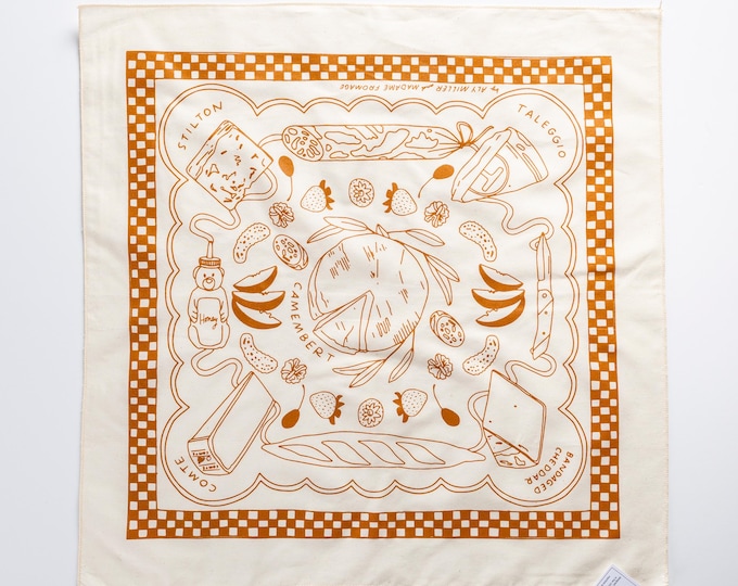 Cheese Board Bandana