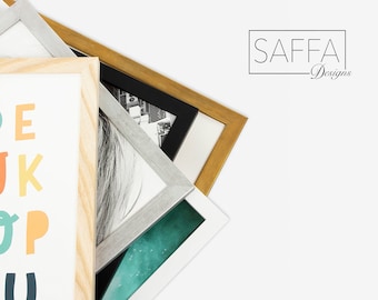 Servizio di incorniciatura disponibile solo con l'acquisto di opere d'arte SaffaDesigns