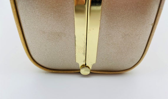 Japanese kimono handbag royal carriage gold - image 8