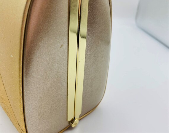 Japanese kimono handbag royal carriage gold - image 7