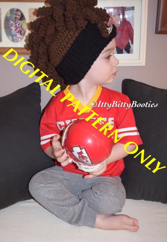 KC Chiefs /crochet Pattern/quarterback 