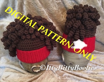 Kansas City /Sports hat Pattern/ Football Fan Gear / Mahomes inspired/ crochet pattern only no physical item will be sent