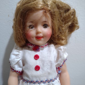 Vintage Shirley Temple doll from the 1950s