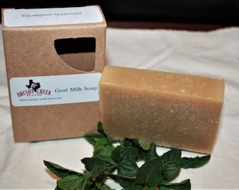 Eucalyptus Spearmint goat milk soap